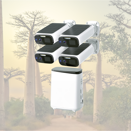 Caméras de sécurité solaire intelligentes