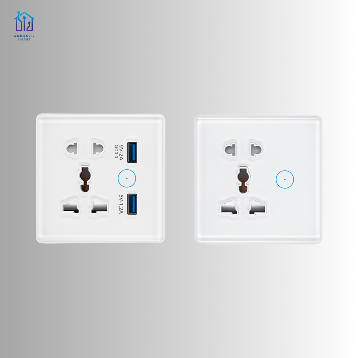 Prise USB + T (US SIZE)